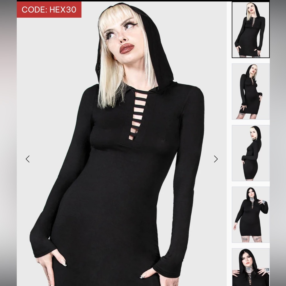 Nocturnal queen mini dress
